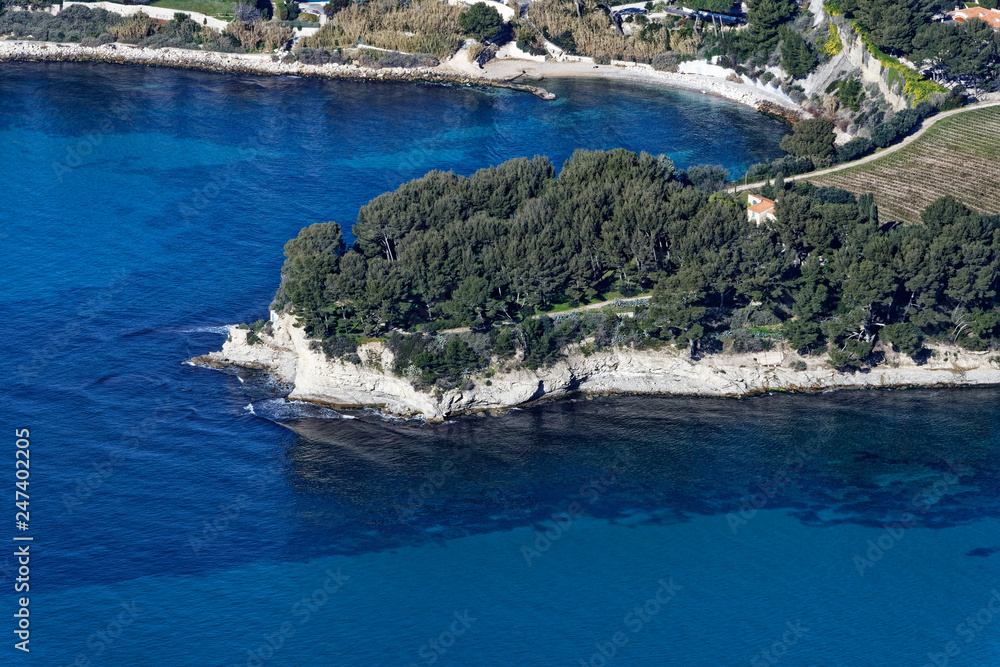 Fototapeta premium Paysage calanque mer