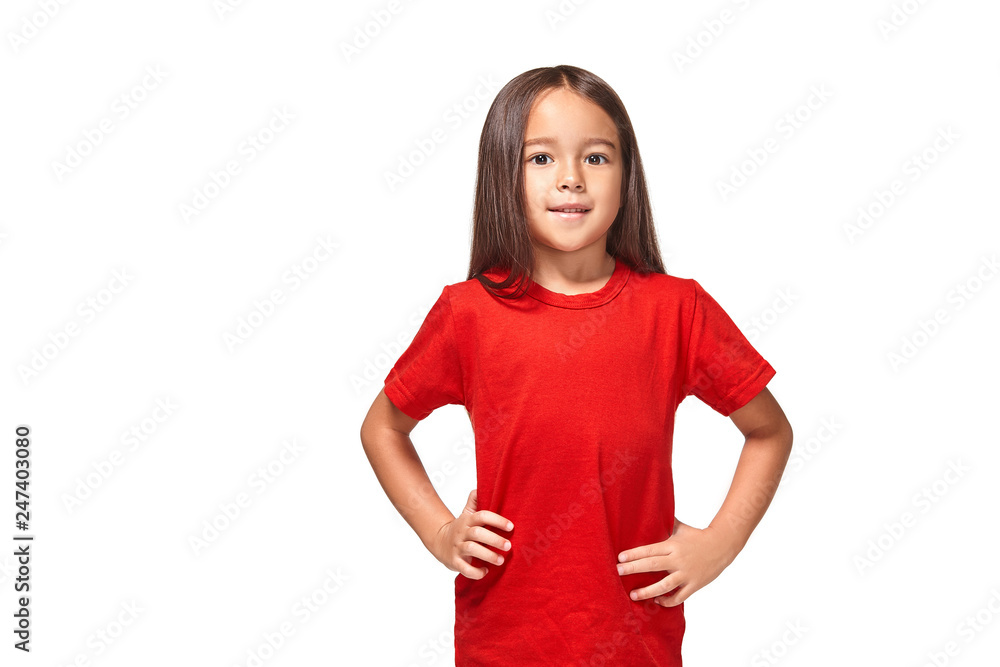 Girl showing positive sign on natural background Girl showing positive sign on natural background