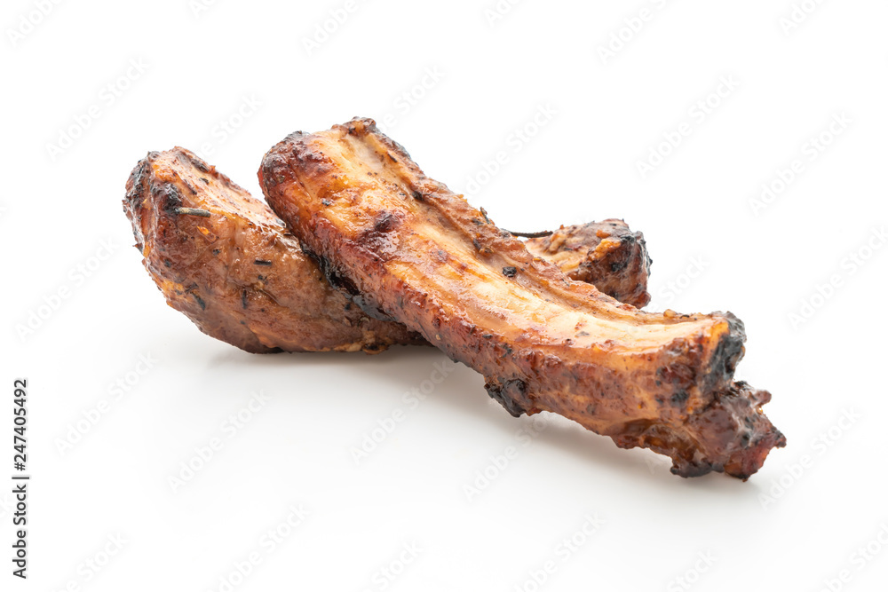 grilled barbecue ribs pork grilled barbecue ribs pork