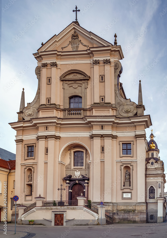 Church of St. Teresa, Vilnius, Lituania
