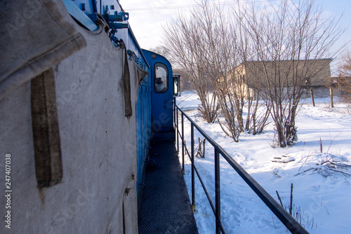 Поезд, локомотив, паровоз © Pryshchuk A.V.