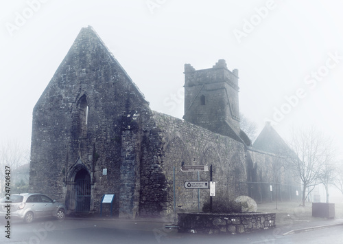 Medieval abbey ruin