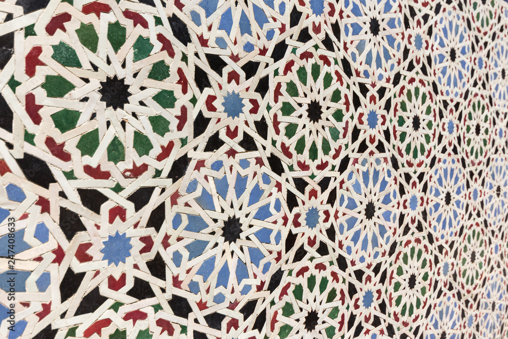 oriental mosaic decoration - morocco wall tiles