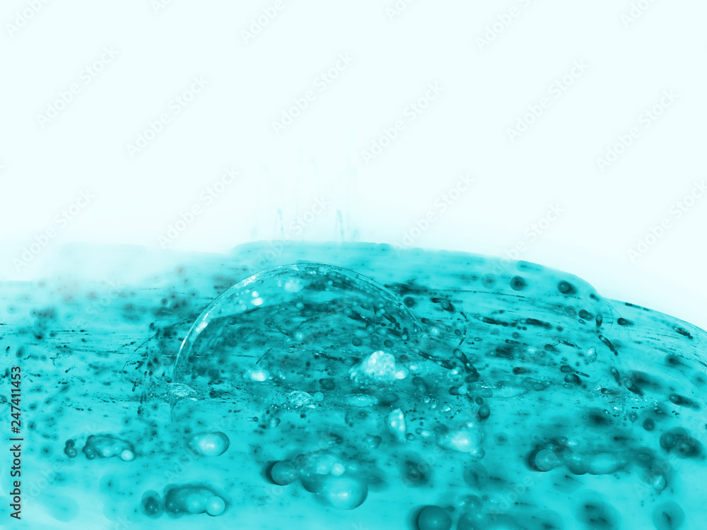 Surreal water surface in perspective, abstract blue background. Surreal water surface in perspective, abstract blue background.