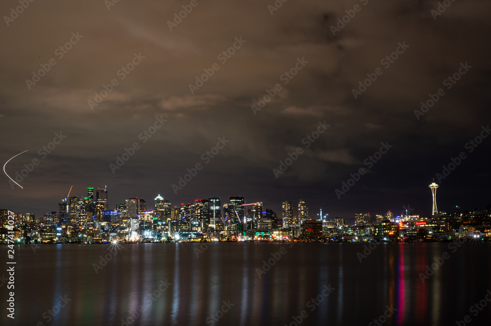 Fototapeta premium Seattle Skyline