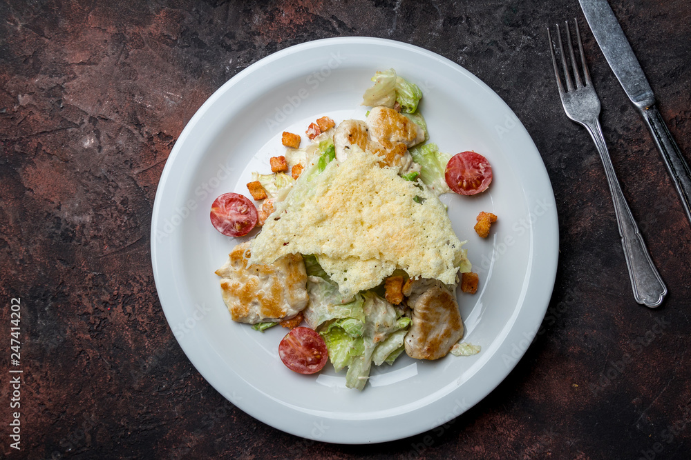 Salad caesar with chicken Salad caesar with chicken