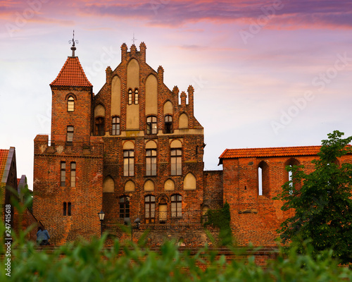 Teutonic Knights Castle, Torun, Poland photo