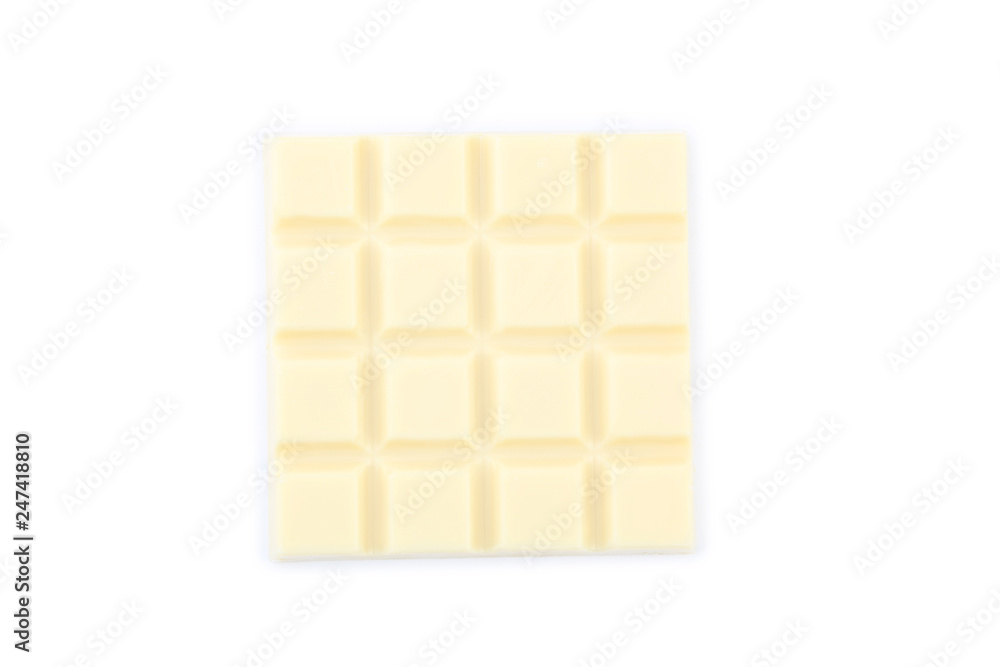 Chocolate bars isolated on white Chocolate bars isolated on white