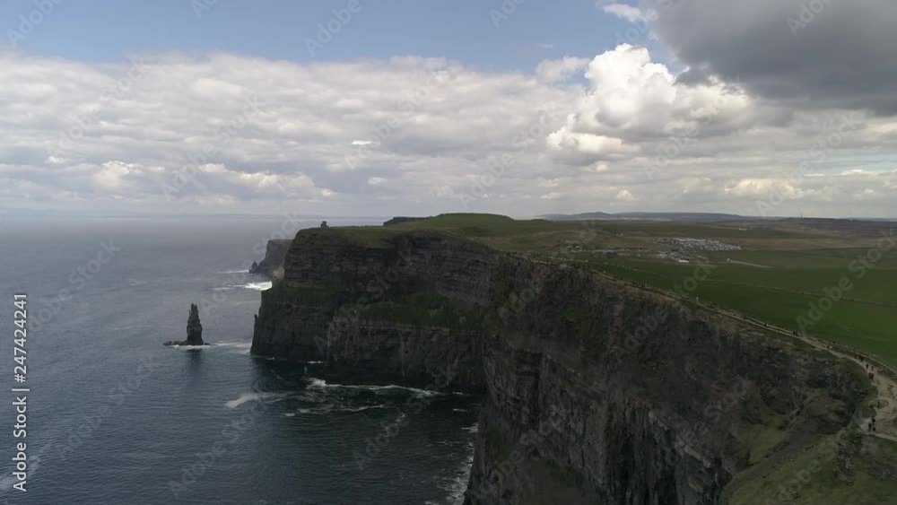Ireland landscapes aerial 4k Ireland landscapes aerial 4k