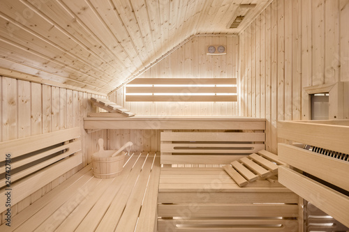 Sauna in the attic
