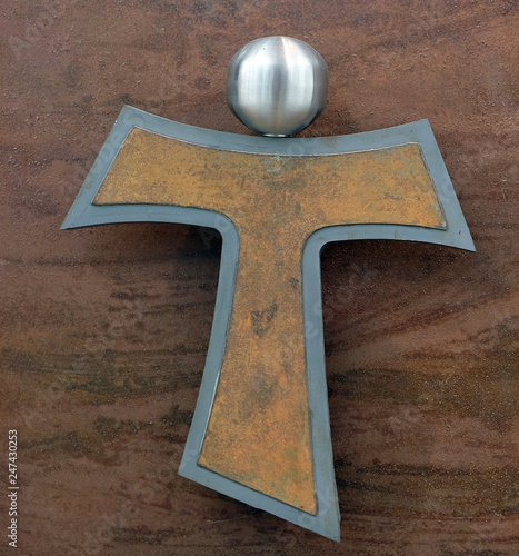 Tau Cross, Dominikus Ringeisen Werks in Ursberg, Germany  photo