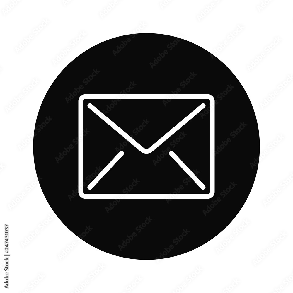 Mail icon vector. Email, envelope symbol Mail icon vector. Email, envelope symbol