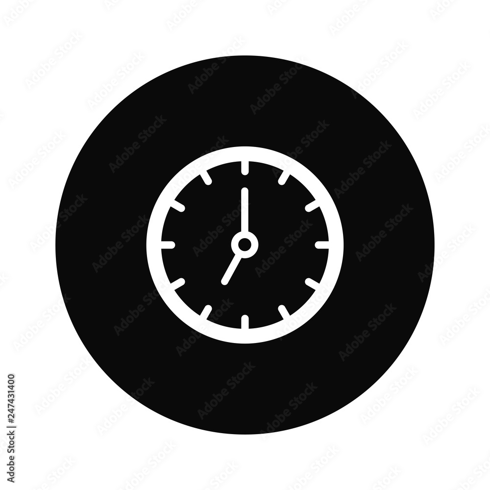 Clock icon vector Clock icon vector