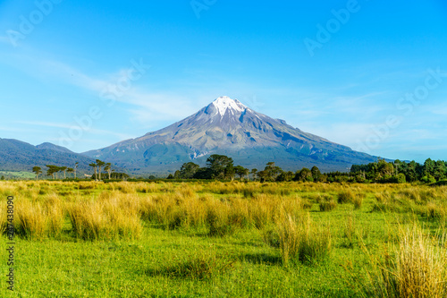 Cone volcano mount taranaki, new zealand 11