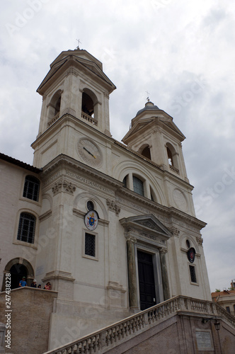 église de la trinité des monts, Rome