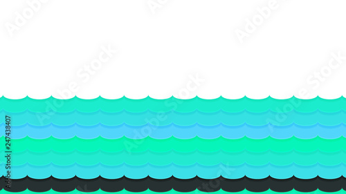 Background in paper style. Abstract colored background. © Veta