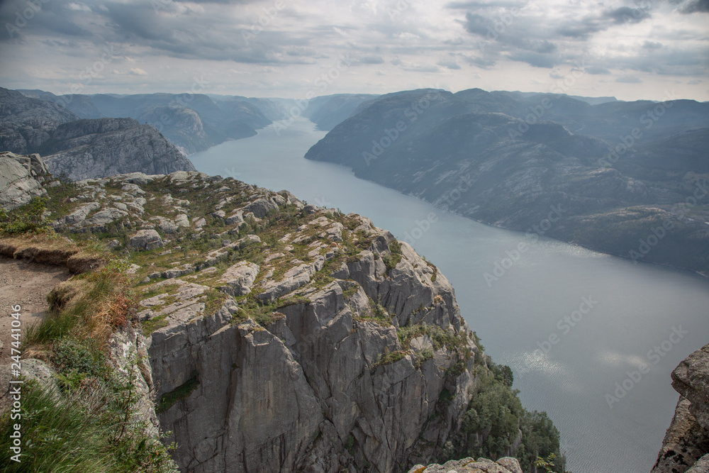 Obraz premium Fjords in Norway