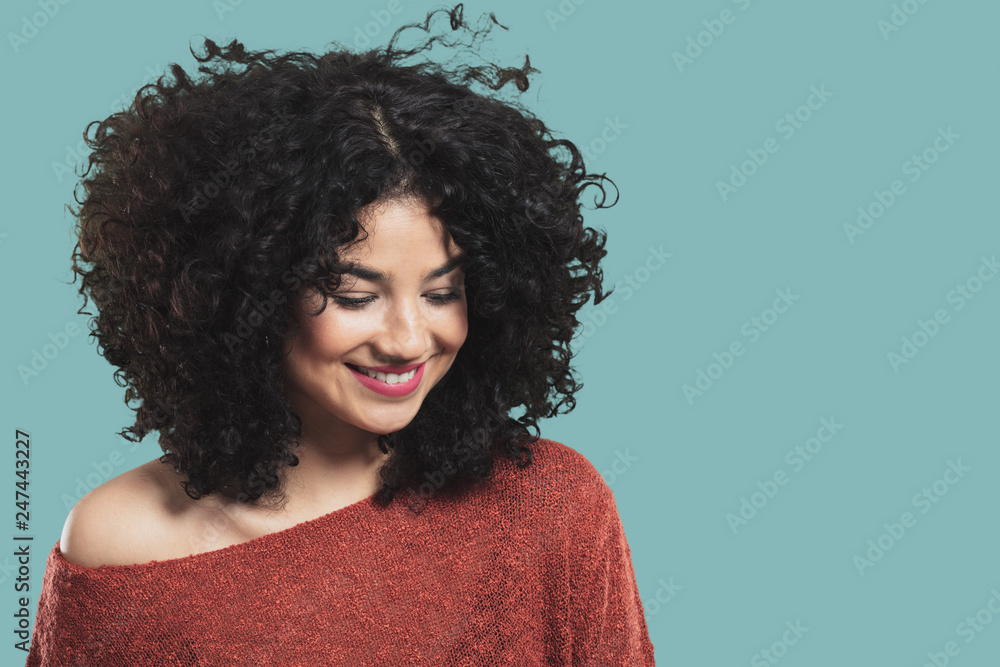 young woman happy and laughing young woman happy and laughing