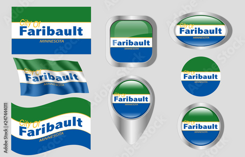 Free Download Flag of Faribault, Minnesota - GFXLoad