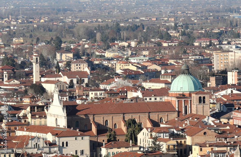 Ancient Cathedral of Vicenza in Italy
