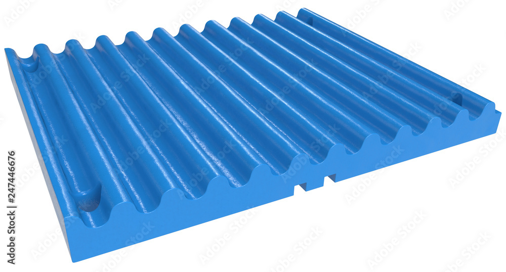 Crusher jaw plate Crusher jaw plate
