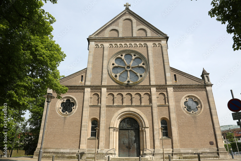 Saint Stephen parish church in Wasseralfingen, Germany
