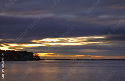 Turawskie Lake. Poland