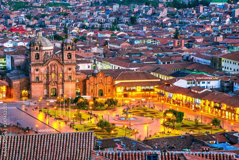 Cusco, Peru - Plaza de Armas