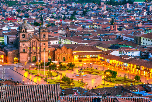 Cusco, Peru - Plaza de Armas photo