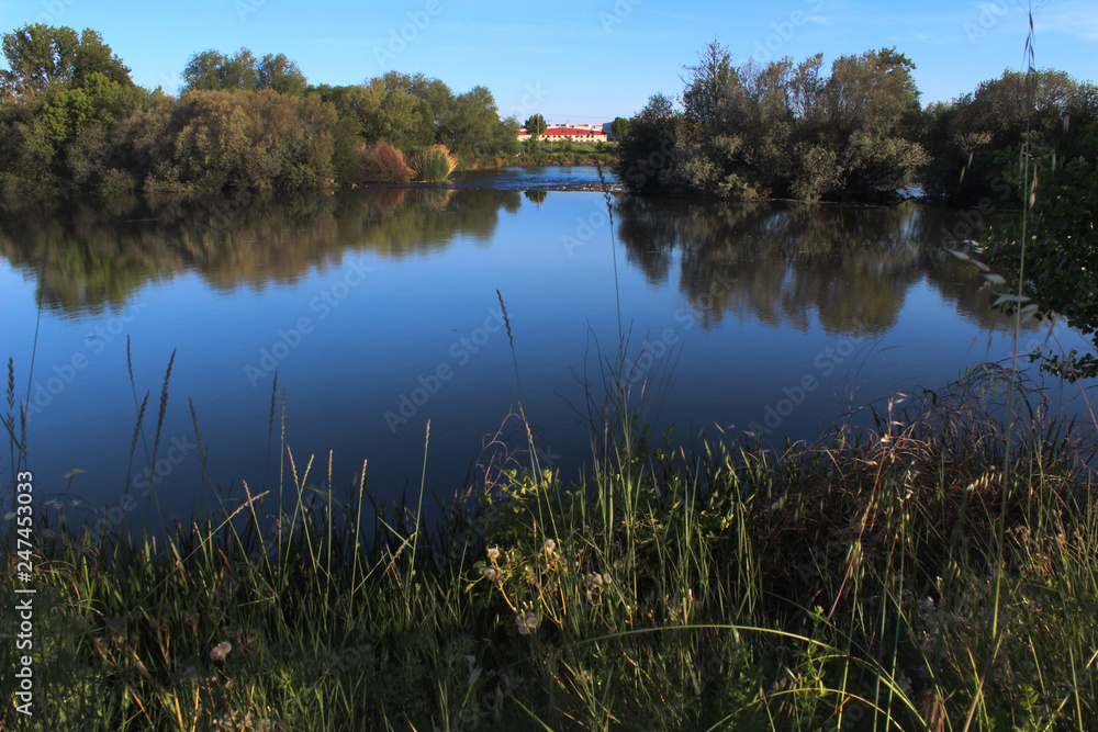 Obraz premium Tormes river, Salamanca, Spain 