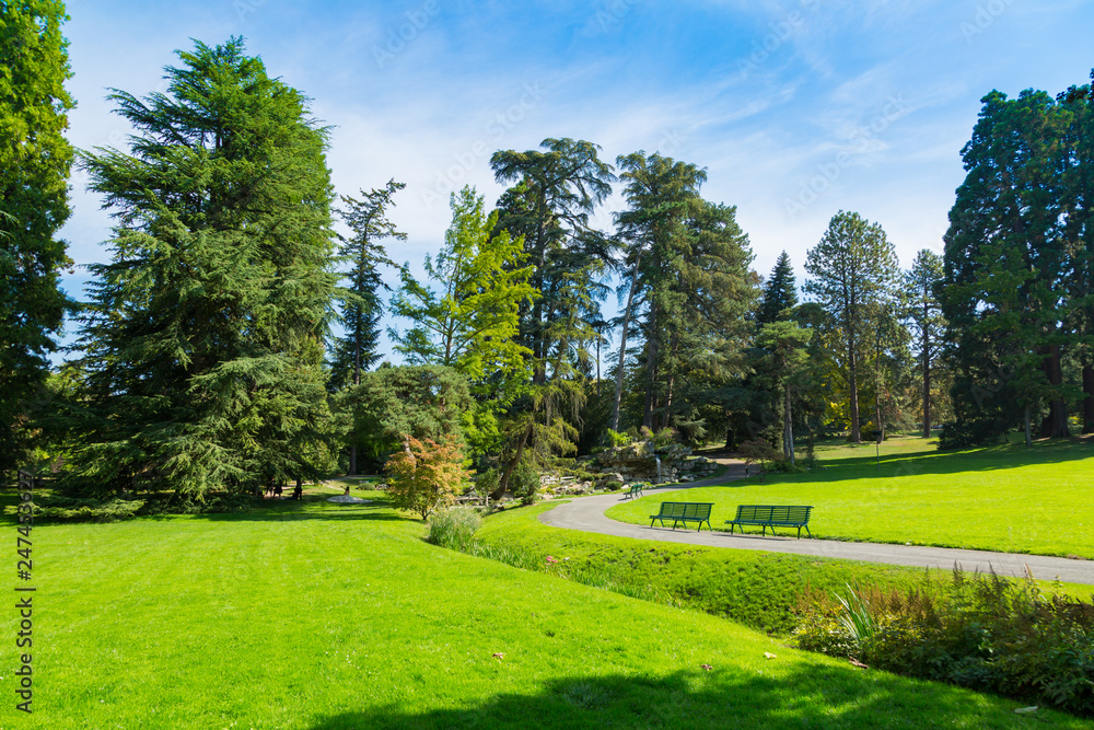 Parc de la Grange in Geneva city, Switzerland