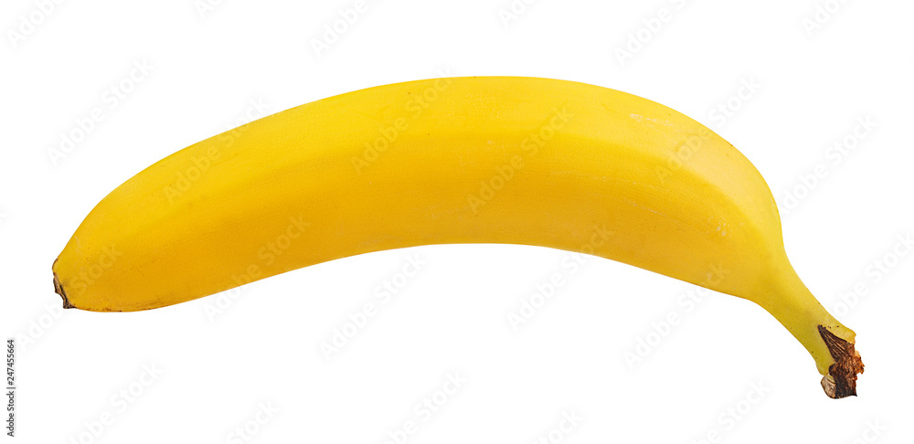 Fresh bananas isolated on white background with clipping path Fresh bananas isolated on white background with clipping path