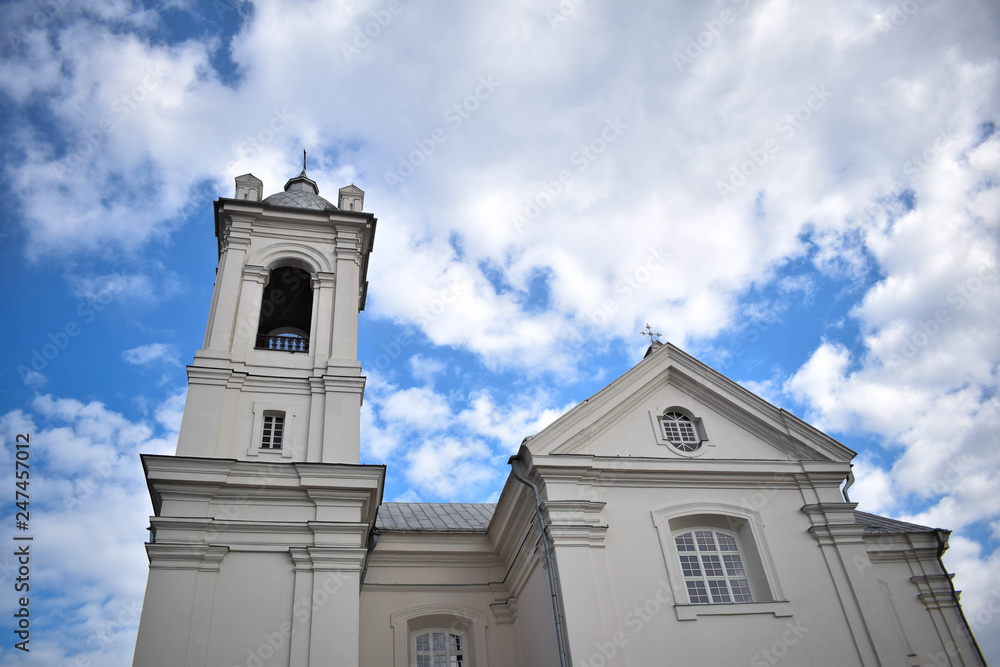 Fototapeta premium church and blue sky