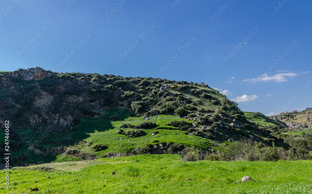 Africa, Morocco, the mountains of El Reef, the road to Chefchaouen