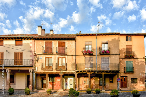 Casas antiguas de Riaza, Segovia photo