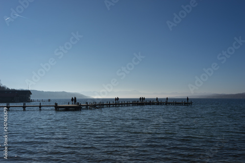 Am Starnberger See im Winter