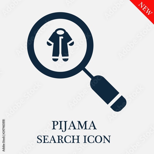 search Pijama icon