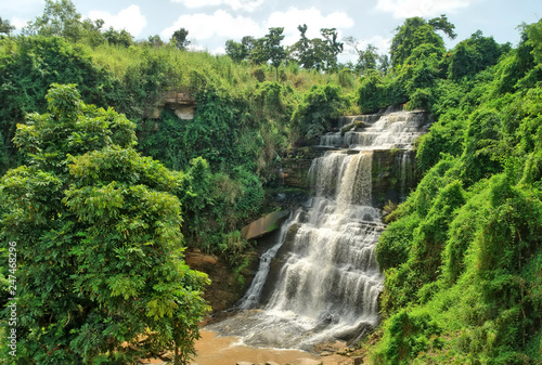 Kintampo waterfalls (Sanders Falls during the colonial days) -  one of the highest waterfalls in Ghana.
