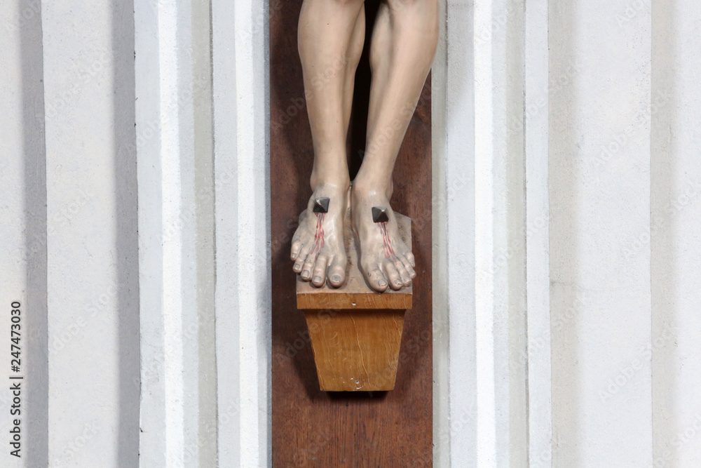 Fotografie Jésus-Christ sur la croix