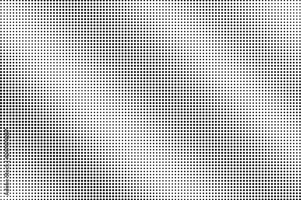Black and white halftone vector. Diagonal dotted gradient. Regular textured dotwork surface. Black and white halftone vector. Diagonal dotted gradient. Regular textured dotwork surface.