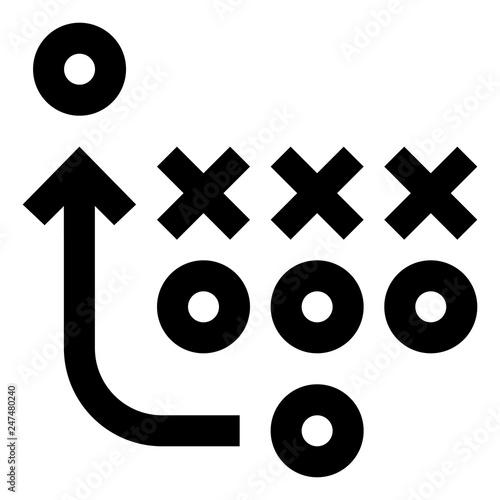 Game Plan Vector Icon