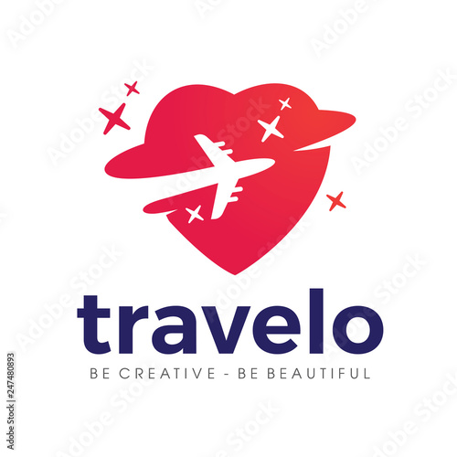 Travel, Aviation, Travel Agency Logo Vector