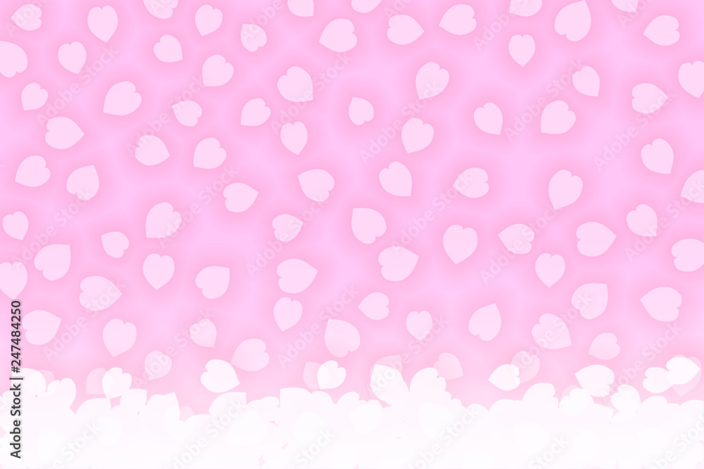 Cherry blossom petals. 桜の花びら、桜吹雪