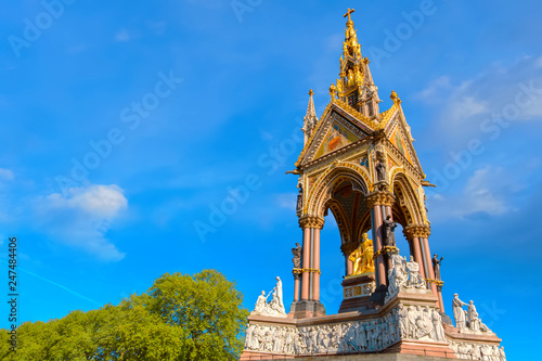 The Albert Memorial in London, UK photo