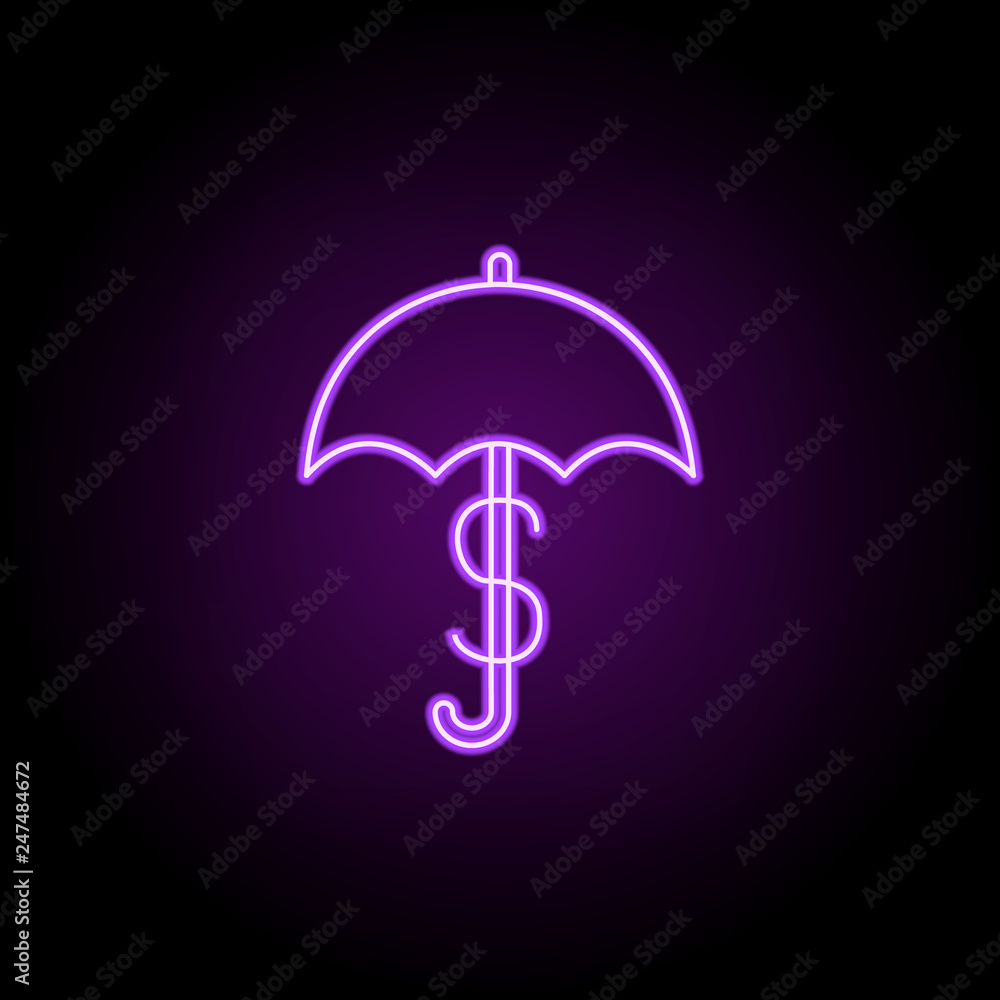 assurance outline icon. Elements of Banking & Finance in neon style icons. Simple icon for websites, web design, mobile app, info graphics assurance outline icon. Elements of Banking & Finance in neon style icons. Simple icon for websites, web design, mobile app, info graphics