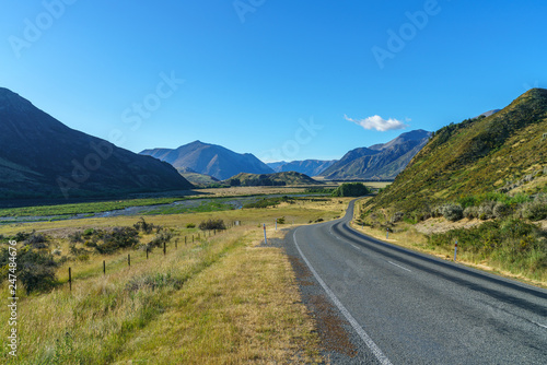 on the road, arthurs pass, new zealand 2 © Christian B.