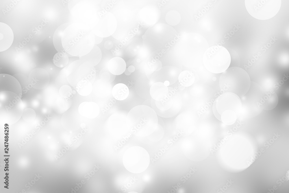 white blur abstract background. bokeh christmas blurred beautiful shiny Christmas lights white blur abstract background. bokeh christmas blurred beautiful shiny Christmas lights