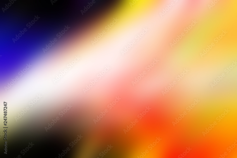 Obraz premium orange retro pattern background. abstract motion blurred backdrop wallpaper.
