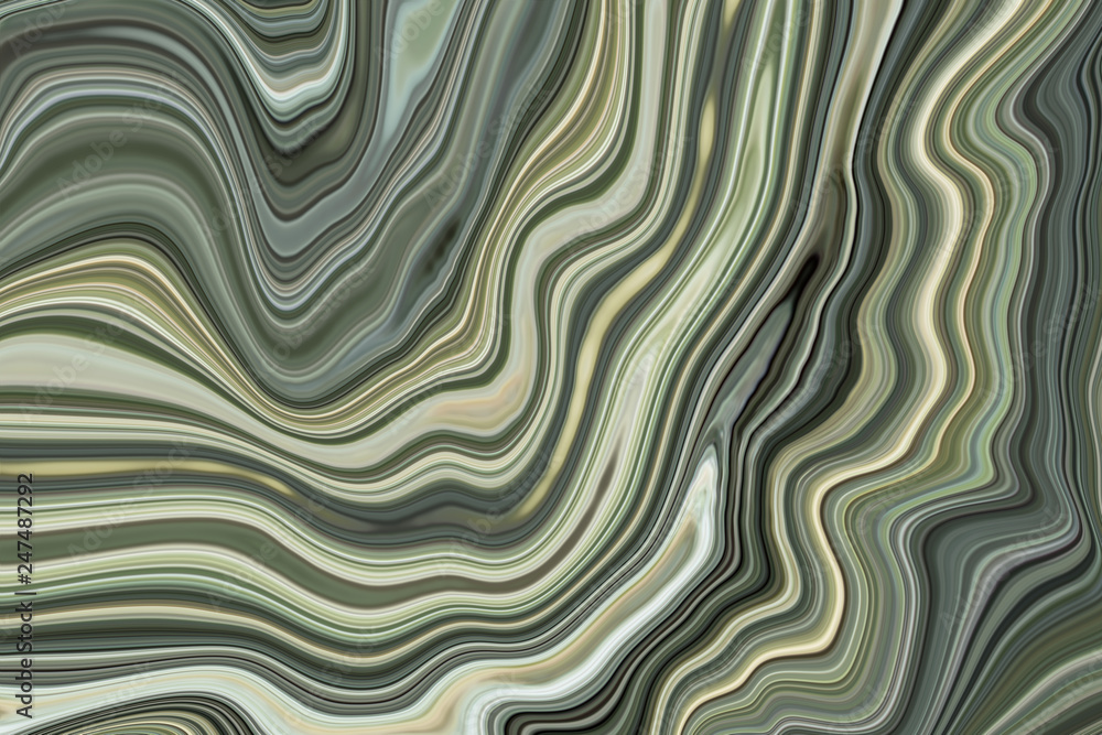 Fototapeta premium Marble ink colorful. brown marble pattern texture abstract background. can be used for background or wallpaper