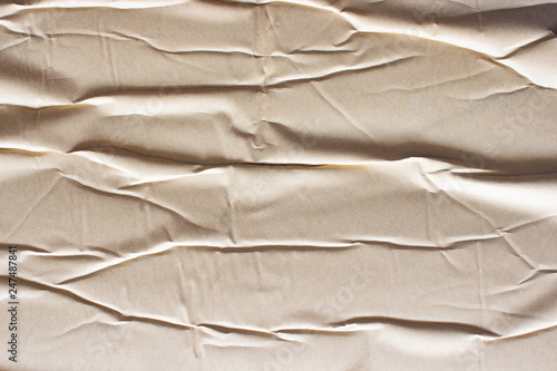 Wallpaper Mural Texture crease of brown paper for template wallpaper. wrinkle of brown paper crumpled background. Torontodigital.ca